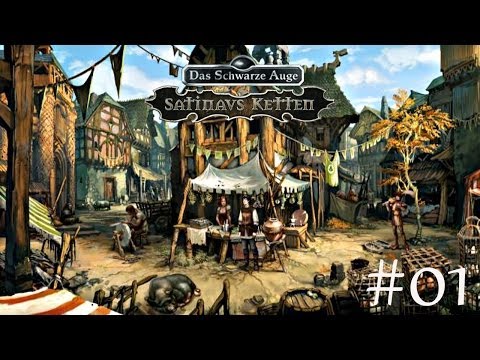 Let's Play Das Schwarze Auge: Satinavs Ketten #01 [Deutsch] - Böse Vorahnungen