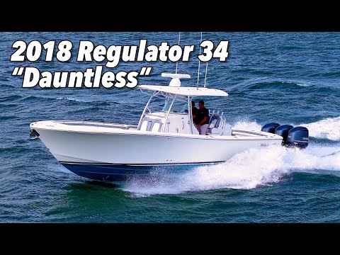 2018 Regulator 34 FS Dauntless Video