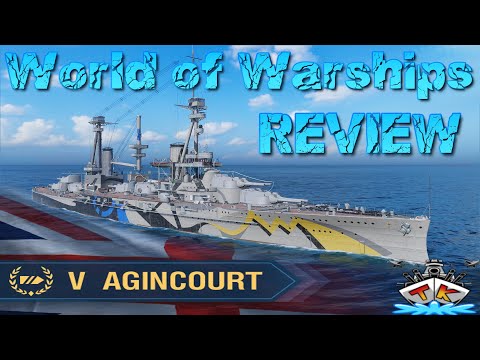Agincourt die Überraschung?! T5/BB/Briten "Review" in World of Warships auf Deutsch/German