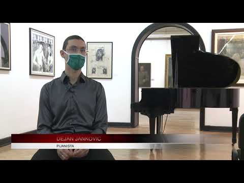 (Video) Pijanista Dejan Janković održao koncert u Tuzli