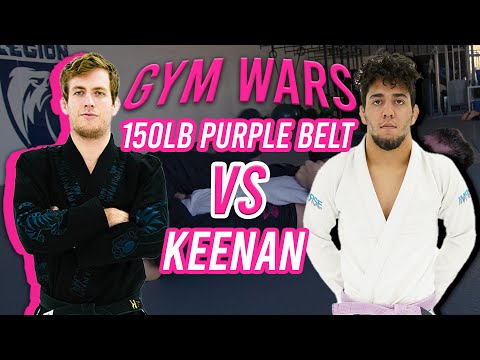 GYM WARS - 150lb Purple Belt VS Keenan Cornelius