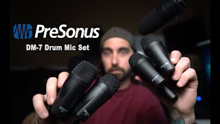 Video thumbnail for PreSonus DM-7 Drum Mics by Jeremy Widhalm