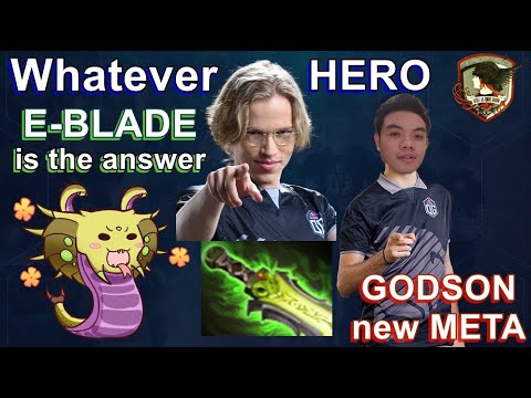GODSON E-Blade on every hero ! Razgriz venomancer copy topson META. Does it work ??