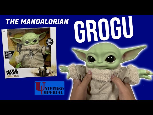 Vídeo relacionado con Star Wars Juguete de Peluche Que Habla de El Niño Sonidos del Personaje y Accesorios, Juguete de The Mandalorian para niños a Partir de 3 años