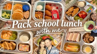 【9 DAYS OF SCHOOL LUNCHES🇨🇦🇺🇸】 お弁当まとめ。*ENGLISH SUBTITLES* easy kids lunchbox ideas!