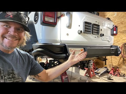 Dirt Daily. Installing an AEV Rear Bumper on a Jeep JL