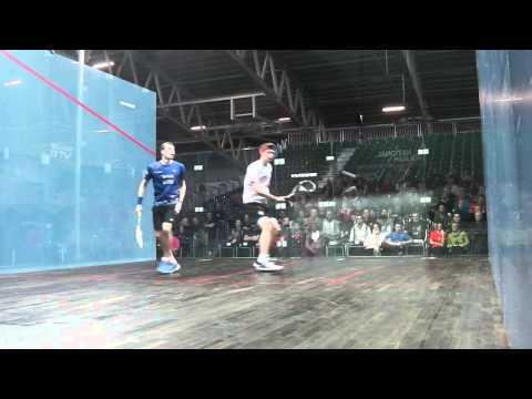 Nick Matthew v Lyell Fuller Game one