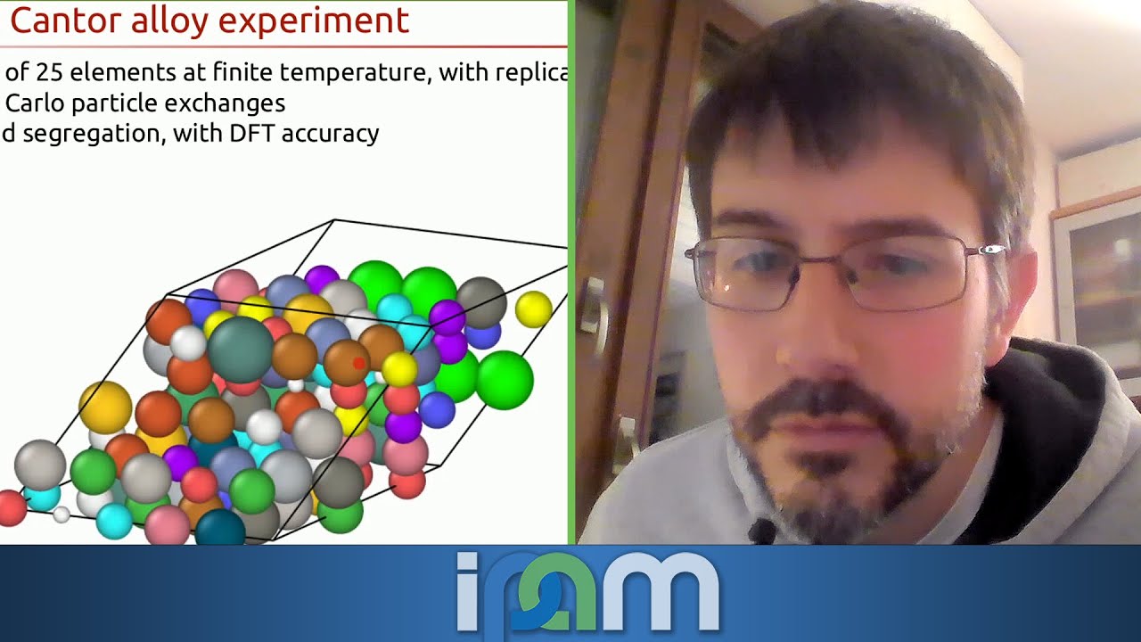 Michele Ceriotti - Machine learning for atomic-scale modeling - potentials and beyond - IPAM at UCLA