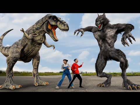 Best REALISTIC T-Rex Attack | T-Rex VS Werewolves | Jurassic Park Fan-Made Film | Teddy Chase