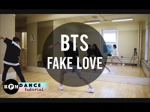 BTS "Fake Love" Dance Tutorial (Chorus)