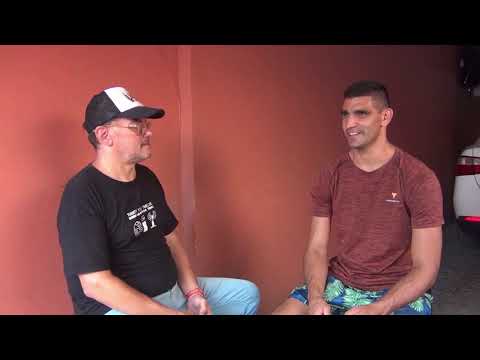 EZEQUIEL MADERNA, CAMPEÓN MUNDIAL SEMIPESADO DEL CMB, MANO A MANO EN GOLPE A LA BOLSA