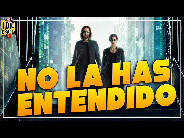 Vídeo relacionado con The Matrix 4 Glitch In The Matrix Sudadera con Capucha