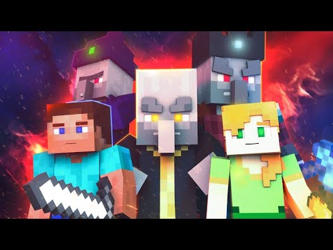 VILLAGER VS PILLAGER LIFE - Season 1 (Minecraft Animation)#minecraft #animation #