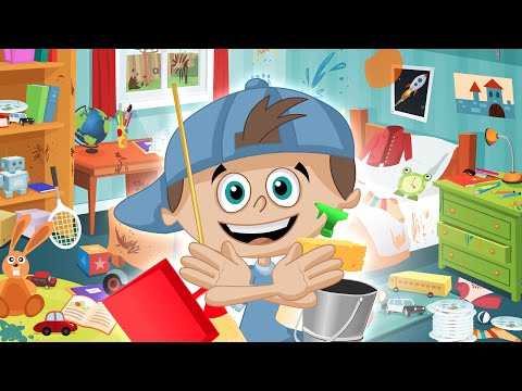 O SPRZĄTANIU - Posprzątajmy razem bałagan w pokoju | Piosenka dla dzieci