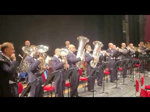 Marcia di ORDINANZA AERONAUTICA MILITARE ITALIANA ROMA Teatro Bellini Catania Sett. 2022