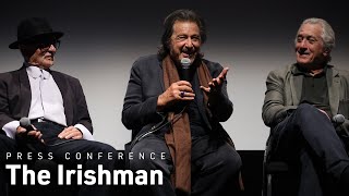 Martin Scorsese, Robert De Niro, Al Pacino & Joe Pesci on The Irishman at NYFF57