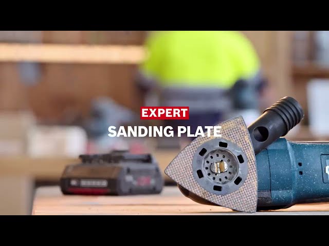 Video Teaser für Expert Sanding Plate AVZ 90 RT10 Multitool Blades - DE