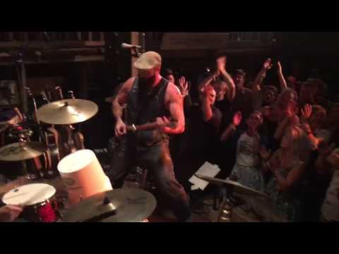 Rev improvises old spirituals on the Axe Guitar