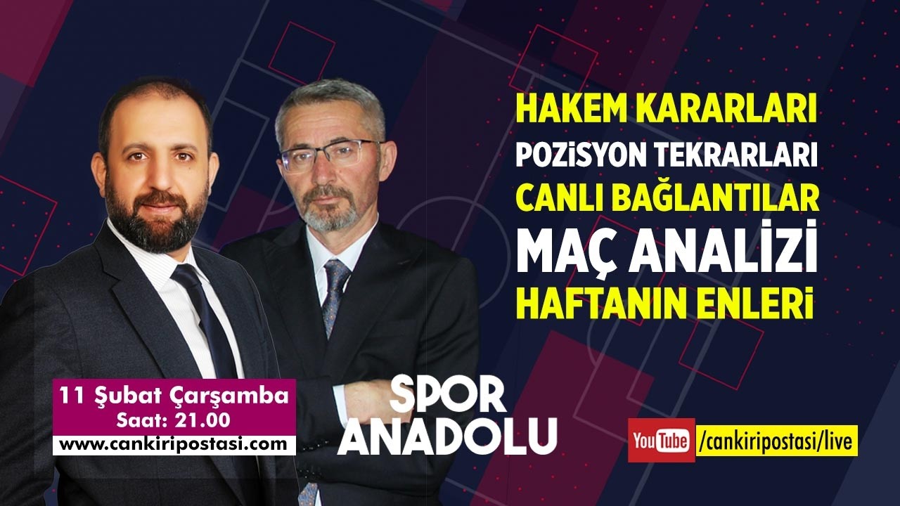 Spor Anadolu | 15. Bölüm | CANLI