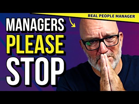8 Things new managers do but need to STOP immediately!