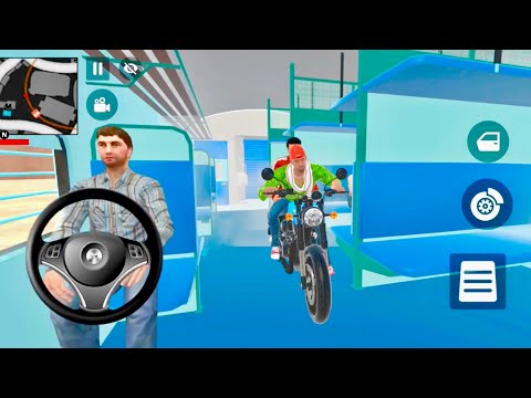 Bike car game Franklin Franklin drove a bike in the park games