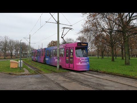 BN GTL8 3146 YouForce | HTM tramlijn 1 Scheveningen Noord - Delft Tanthof v.v. | 2021