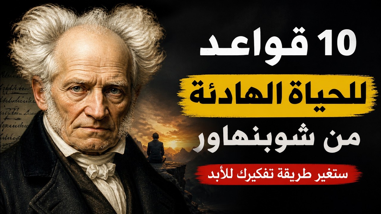 كتاب "فن العيش الحكيم" شوبنهاور يكشف سر الحياة الهادئة وسط الفوضى