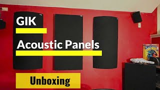 Video thumbnail for GIK Acoustics Panels: Unboxing by Positron HiFi