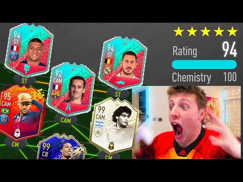 FUT BIRTHDAY 194 RATED DRAFT CHALLENGE - FIFA 20
