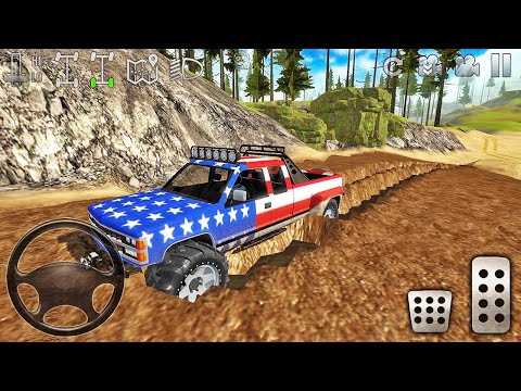 Offroad Outlaws Simulator   Extreme Monster Bus Mud Crawler Rocks Driving   Android Gameplay