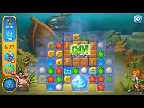 Fishdom level 774 Gameplay (iOS Android)