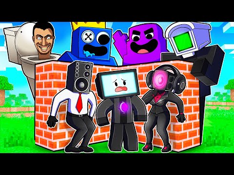 Survive & Build with Speaker's Bro: BLOCK Buddies in Minecraft!