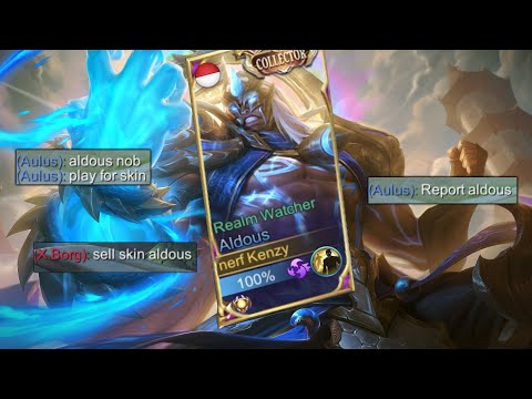 I TRY ALDOUS NEW "REALM WATCHER" SKIN IN RANKED...