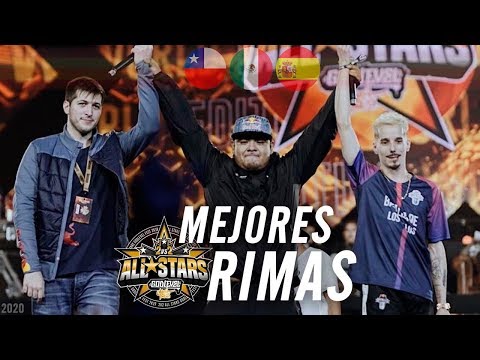 Las MEJORES RIMAS de TODAS LAS JORNADAS de GOD LEVEL ALL STARS 2020 (Chile, México y España)
