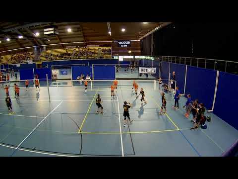 Volleybal CMV finale PDK Huizen   Dynamo Tubbergen set 2