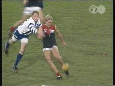 Preliminary Final 1998 North Melbourne Kangaroos VS Melbourne Mark Roberts Jim Stynes