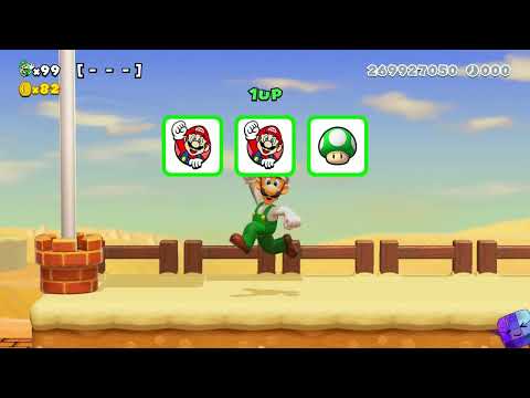 Super Mario Maker 2 🔧 Endless Challenge with Luigi 9625 - 9632
