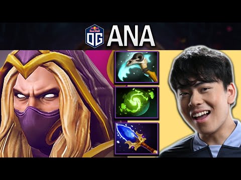OG.ANA SMURF INVOKER WITH 21 KILLS & REFRESHER - DOTA 2 7.31 GAMEPLAY
