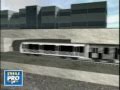 Metrou Animatie Tren Bombardier La Aeroport