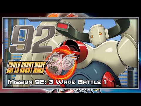 Super Robot Wars 30 [English] - Walkthrough - Scenario 92 (Edge) [3 Wave Battle 1]