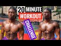 20 Minute Workout No Weights | Beast Mode Workout Motivation