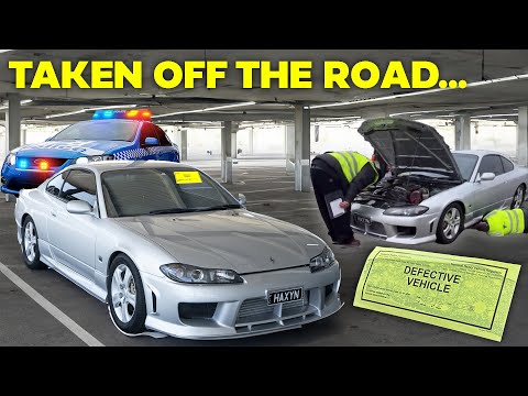 AUSTRALIAN POLICE TOOK MY SILVIA OFF THE ROAD...
