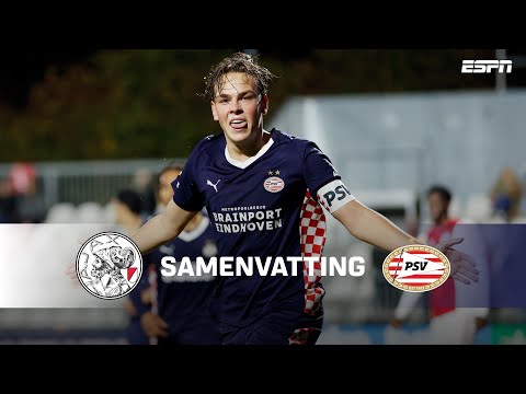 HEERLIJKE goal SEAN STEUR, BESLISSING valt in 92e (!) minuut 🥵 | Samenvatting Jong Ajax - Jong PSV
