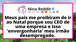 Meus PAIS me proibiram de ir ao Natal porque sou CEO de uma empresa e isso 'ENVERGONHARIA' meu...