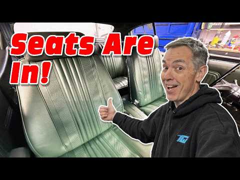 The Seats Are Finally In The Chevelle!