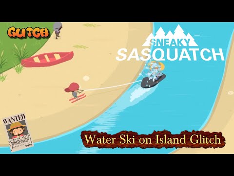 Sneaky Sasquatch Glitch - Water Ski On Island