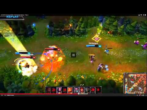 TSM Bjergsen LeBlanc amazing kill and escape