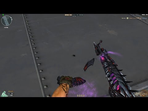 Cross Fire China || AK47-Knife Born Beast VVIP Purple VFX (Weapon Attach Item VFX) !