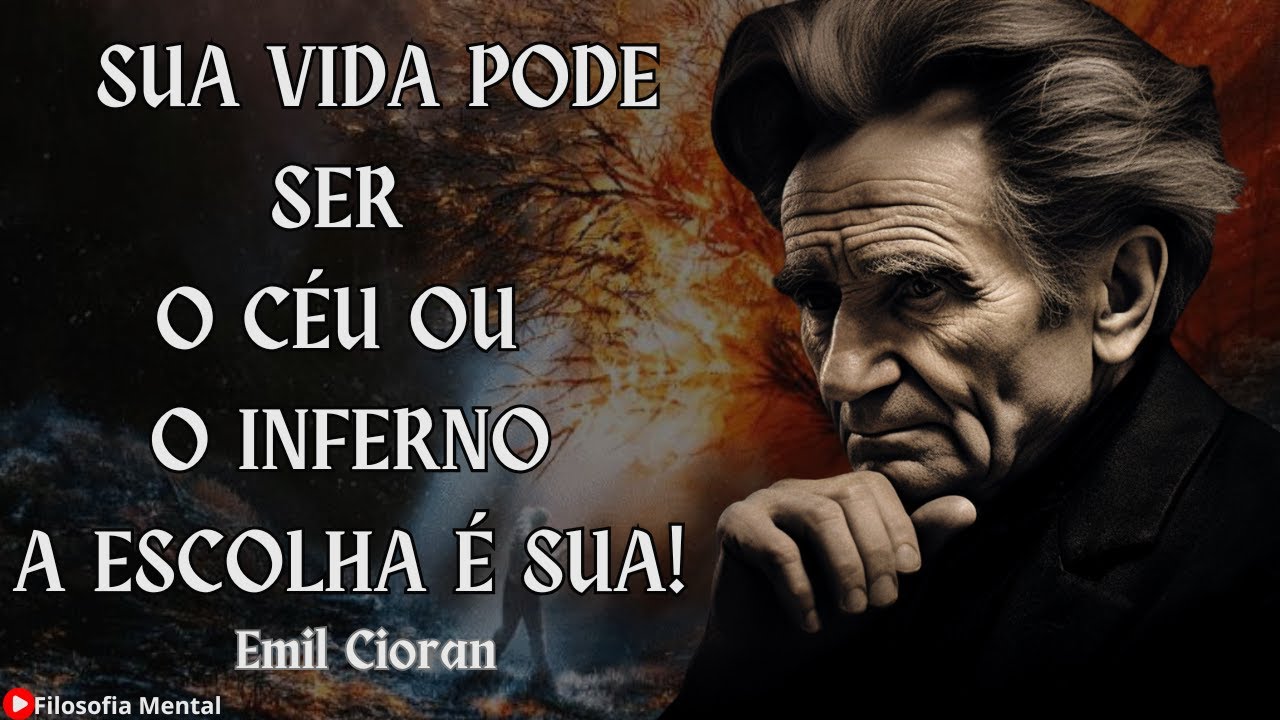 How NOT TO TURN YOUR LIFE INTO TRAGEDY - EMIL CIORAN - Filosofia Obscura