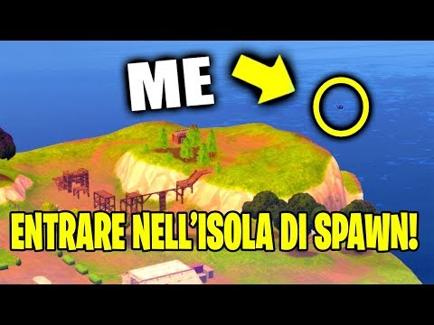 *glitch* COME ANDARE NELL'ISOLA DI SPAWN SENZA SAFE! GLITCH FORTNITE ITA